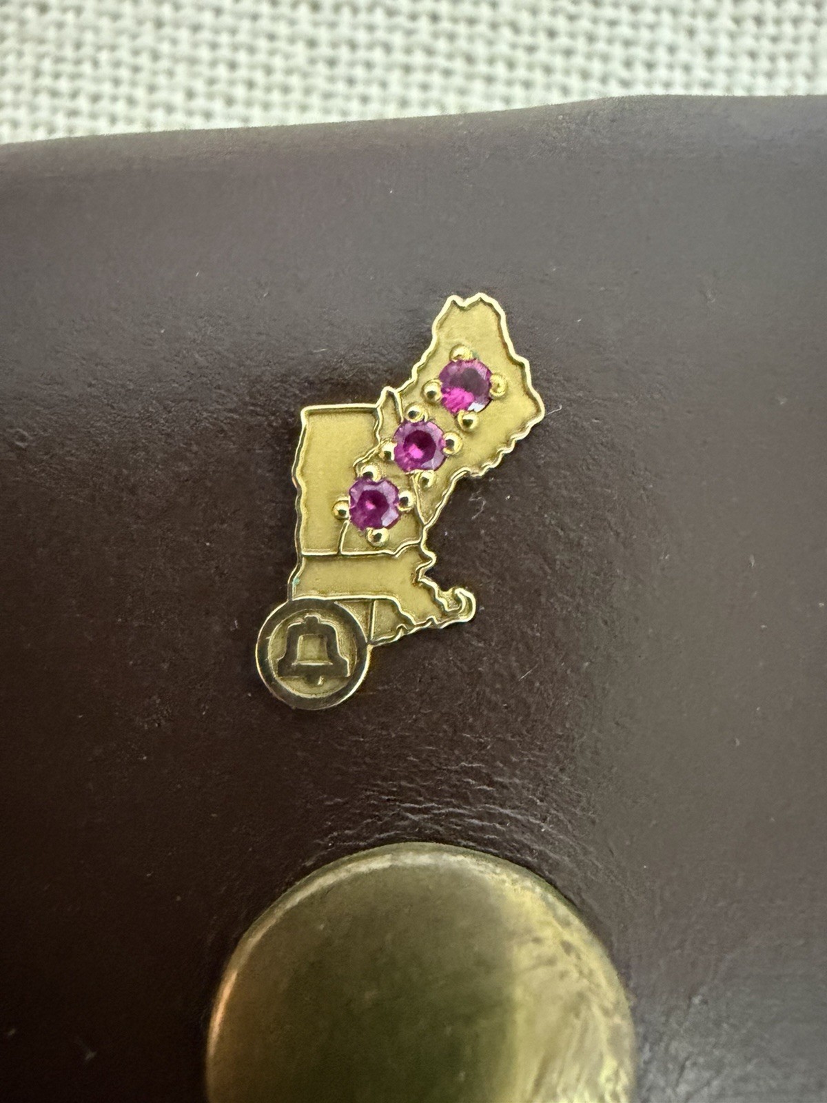 Vintage GERBER Portland OR USA Folding Lockback Knife w/ Sheath & Box Brass/Wood