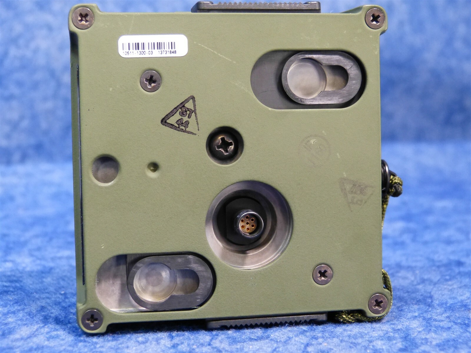 Harris Falcon II Military Radio Control Panel w Cable & Adapter 10511-1300-03