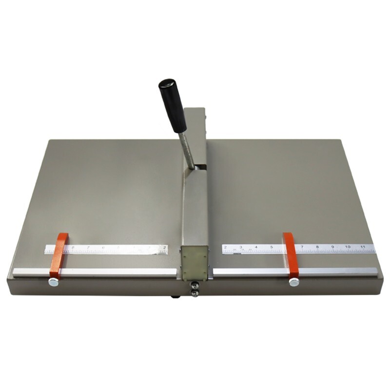 14"/360mm Manual Creasing Machine,A3 Manual Paper Creaser with 2 Magnetic Block