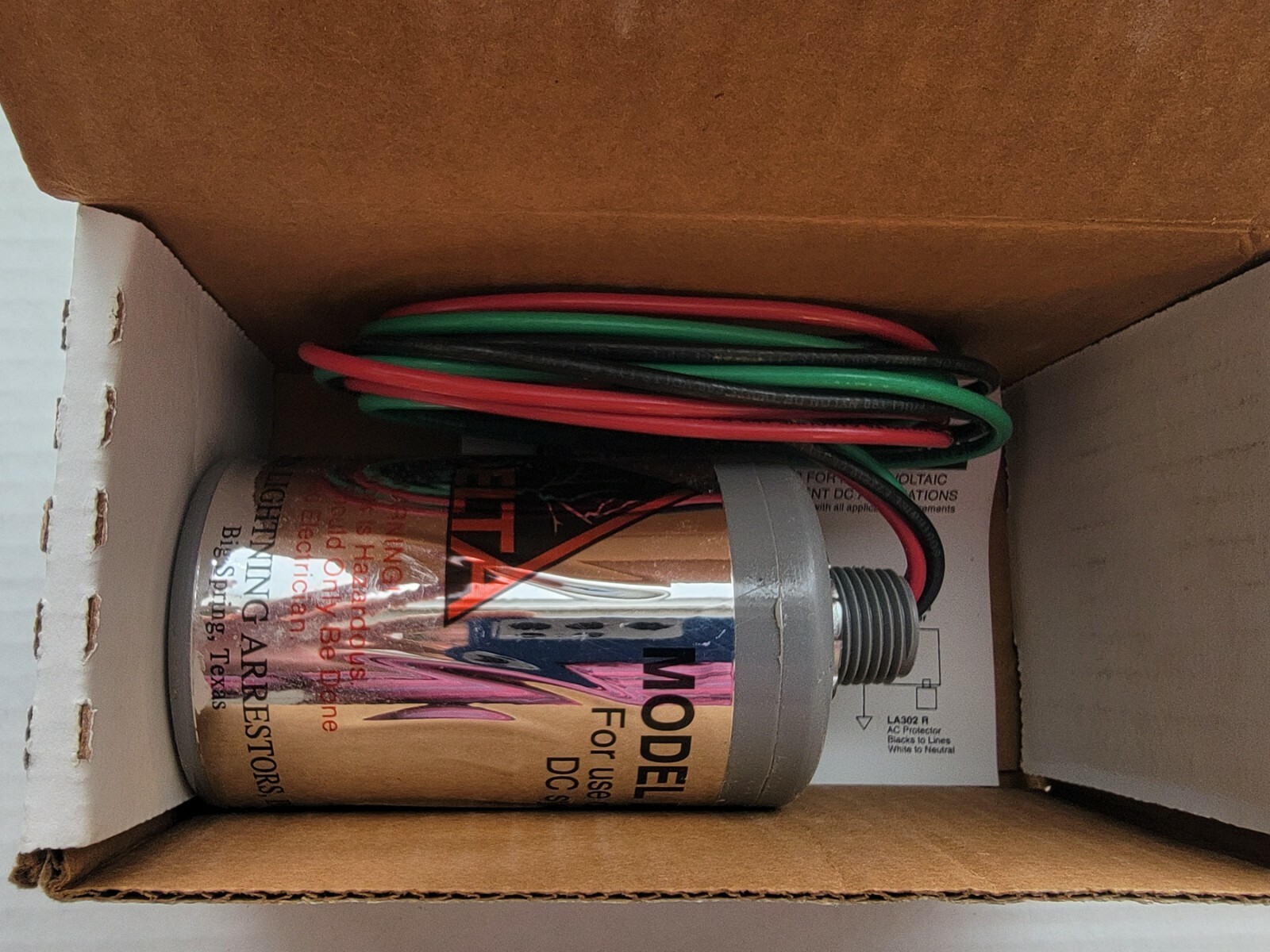 Delta LA 602 DC Lightning Arrestor (Solar Protection) LA602DC ***FREE SHIPPING**