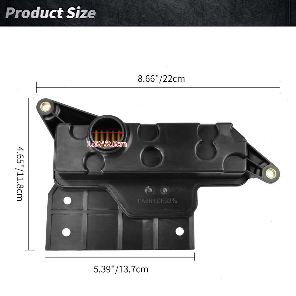 For Toyota Lexus Transmission Oil Filter Kit 35330‑48020 3.5L with Gasket Seal