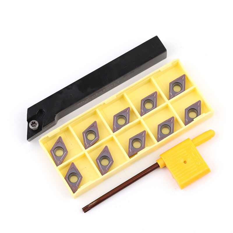 SDJCL1212H11 12x100mm Lathe Turn Tool Holder+DCMT11T304 DCMT32.51 Carbide insert
