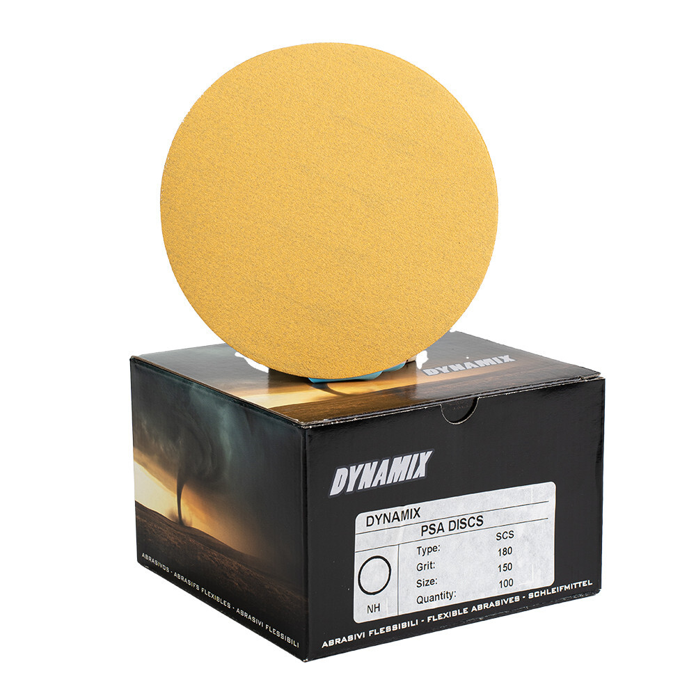 DYNAMIX PSA 6'' Sanding Discs, Self Adhesive Stickyback for DA Sander