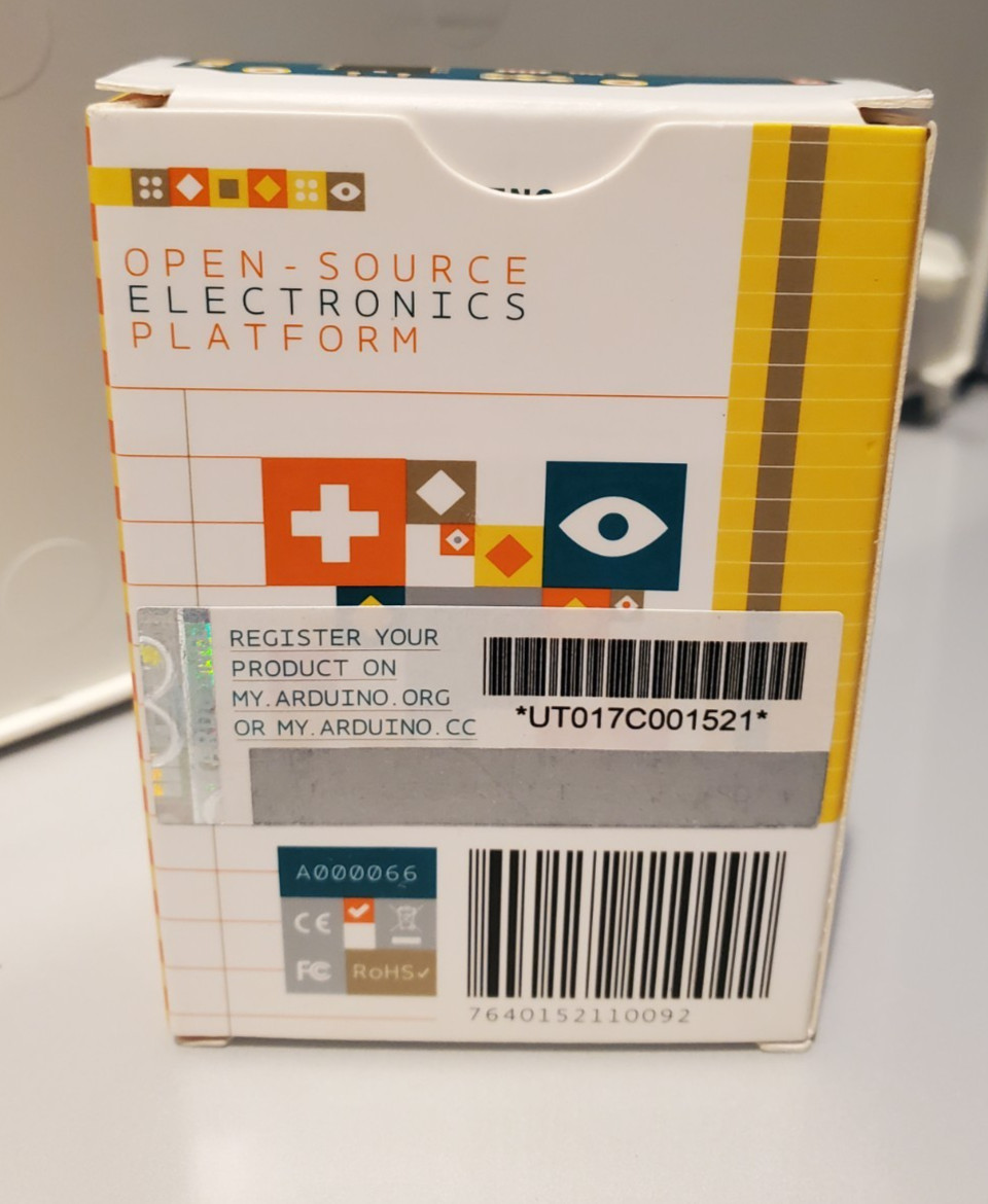 Authentic Arduino Uno - Free delivery