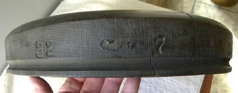 Vintage Wood Hat Block Millinery Hatters Supply House 7" Brim Mold Form