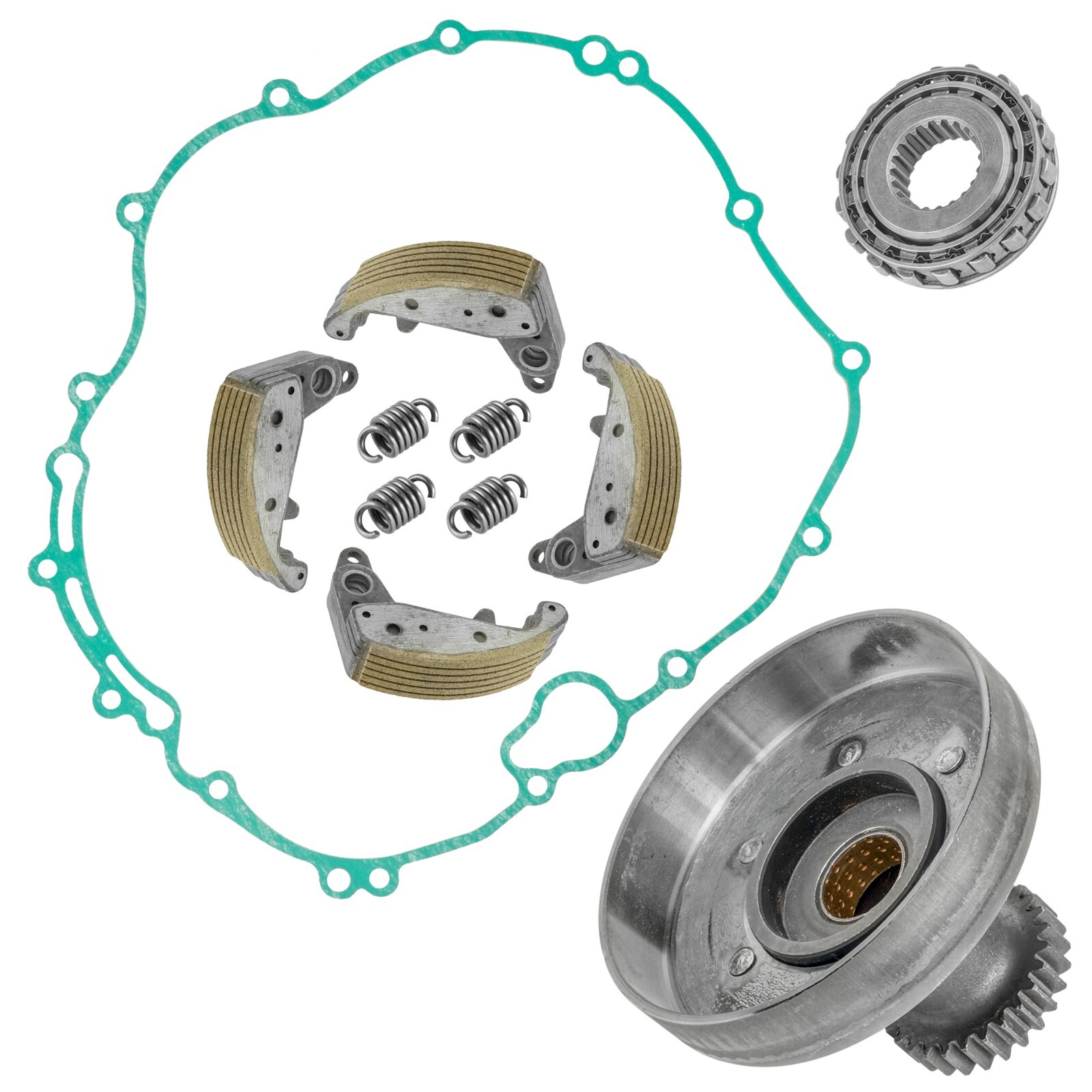 Clutch One Way Bearing w/ Drum Housing for Kawasaki Bayou 300 KLF300C 4x4 89-05