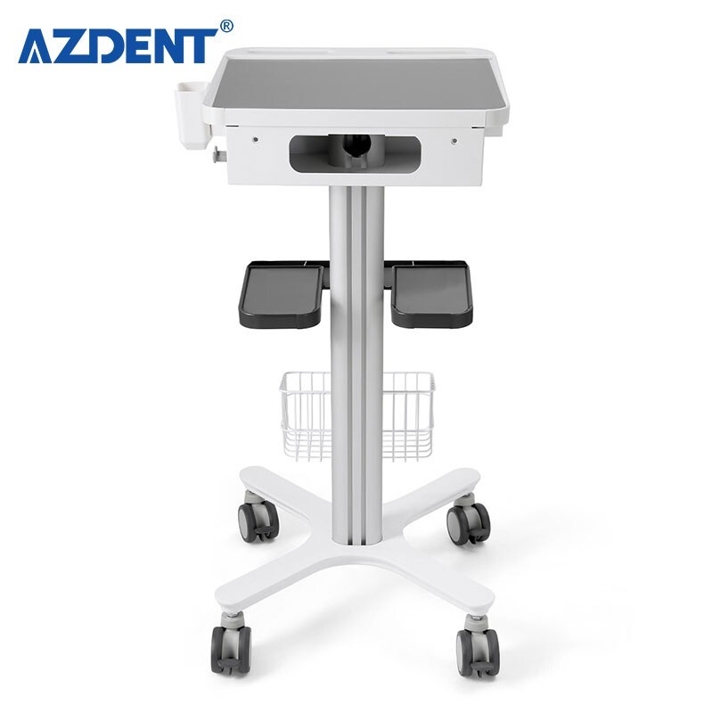 Dental Medical Endodontics Intraoral Scanner Cart Storage Trolley built-in plug