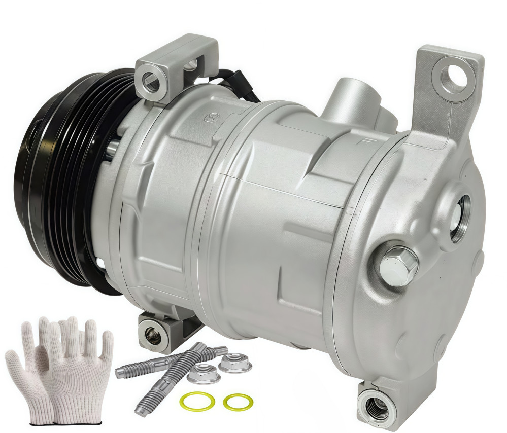 A/C Compressor For Cadillac Escalade Chevy Tahoe Suburban GMC Yukon With Rear AC
