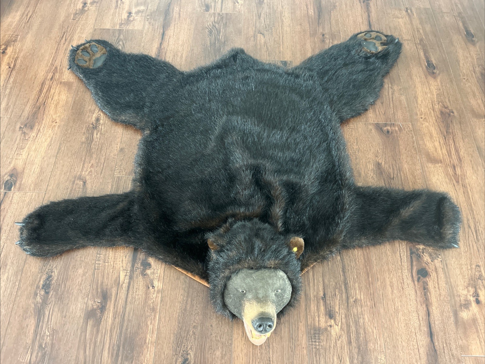 GEMMY Bud The Talking Bear Rug Vintage RARE Battery Powered Tested Working