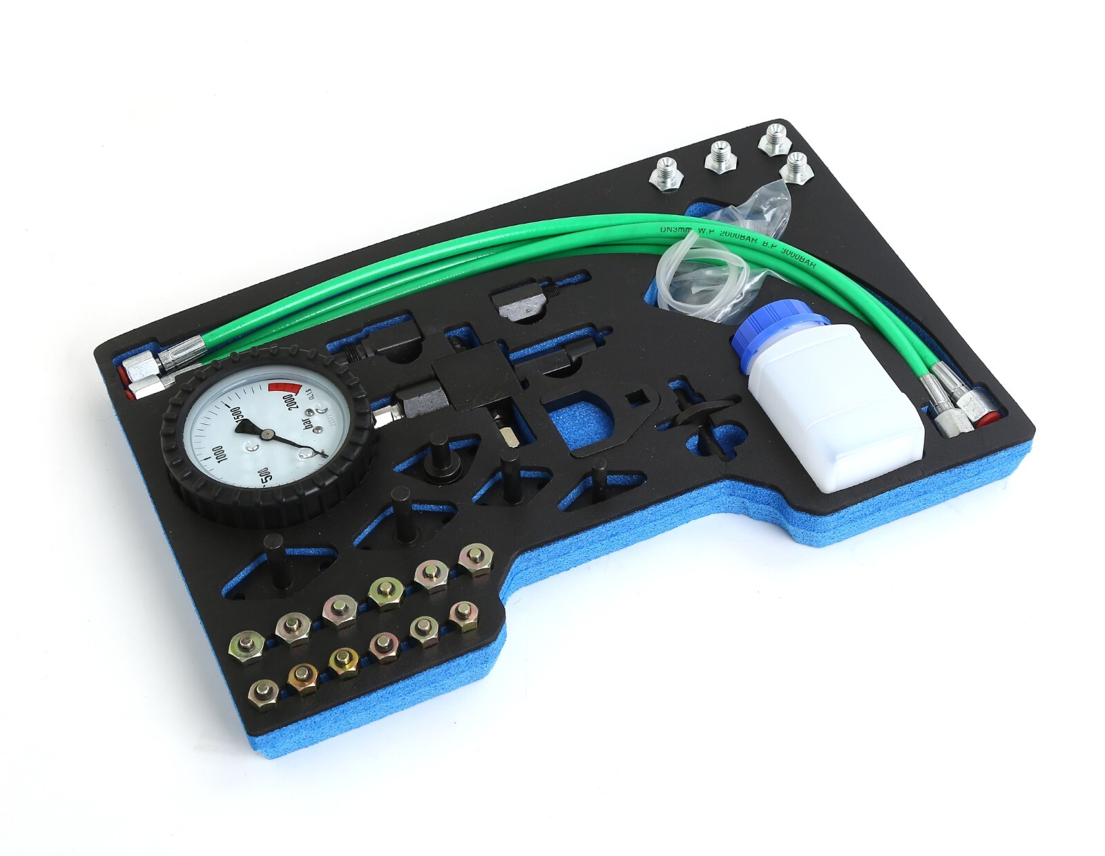 Master Common Rail Diesel High Pressure Tester Kit + Injector Pipe Blanks