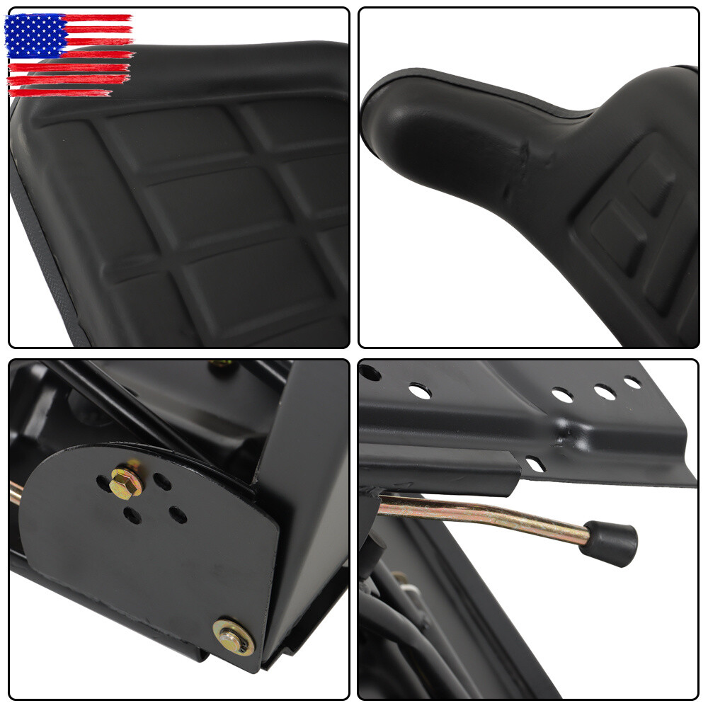 Black 255 265 270 271 274 275 285 Tractor Suspension Seat For Massey Ferguson