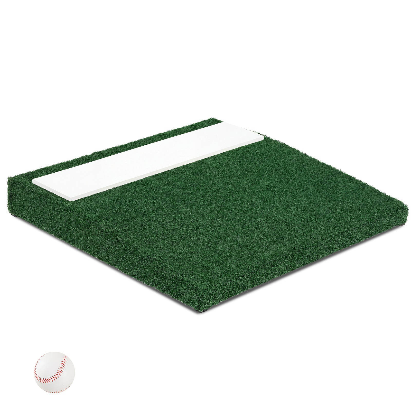 Portable Pitching Mound w/Baseball, Pitching EVA, Carry Handle, Youth Baseball