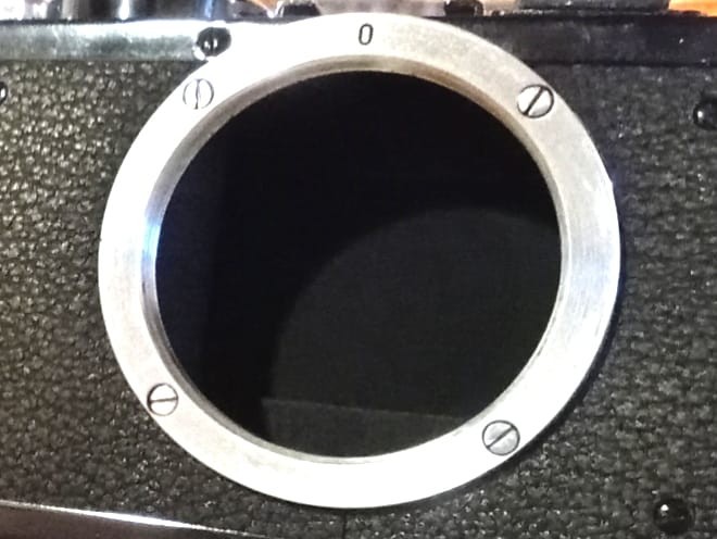 Leica Standard black paint with chrome finish. Near as new!