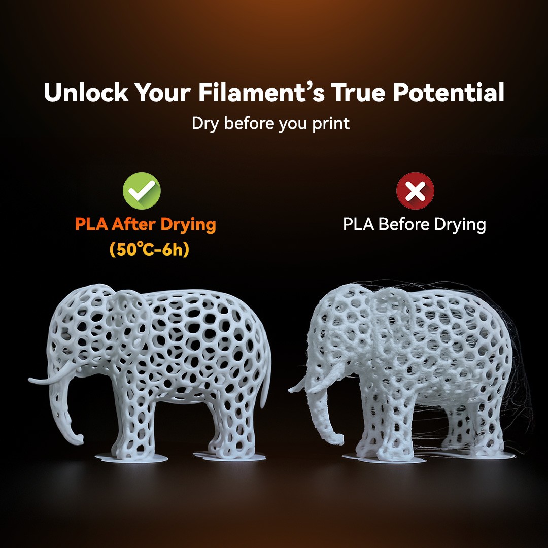 Sunlu AMS Heater Add Active Drying Function,Prevent Wet 3D Printer Filament