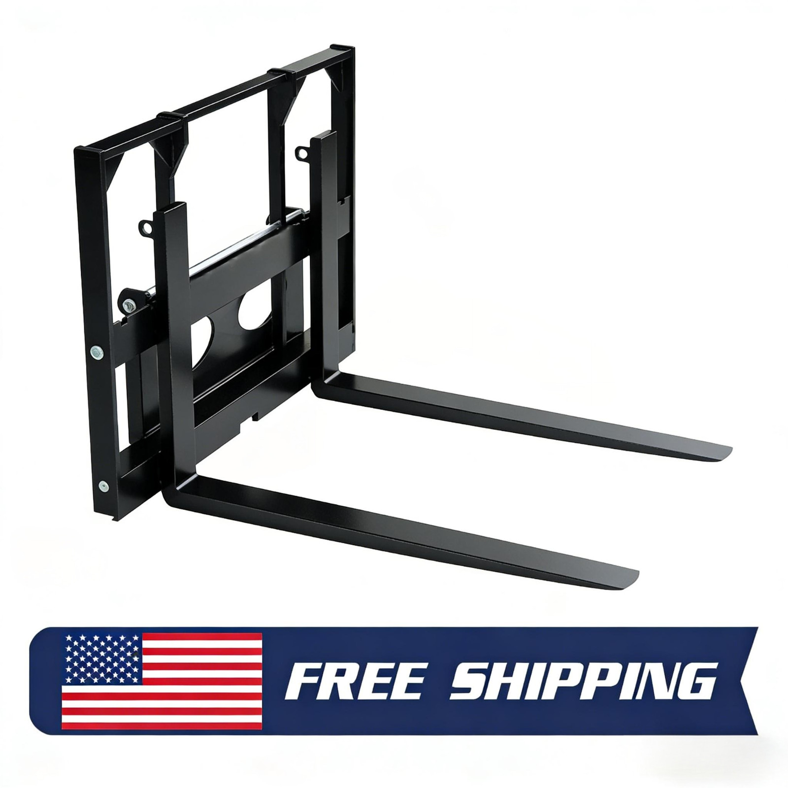 Mini Skid Steer Equuipment 500lbs 40" Pallet Fork Tool Industrial Handling