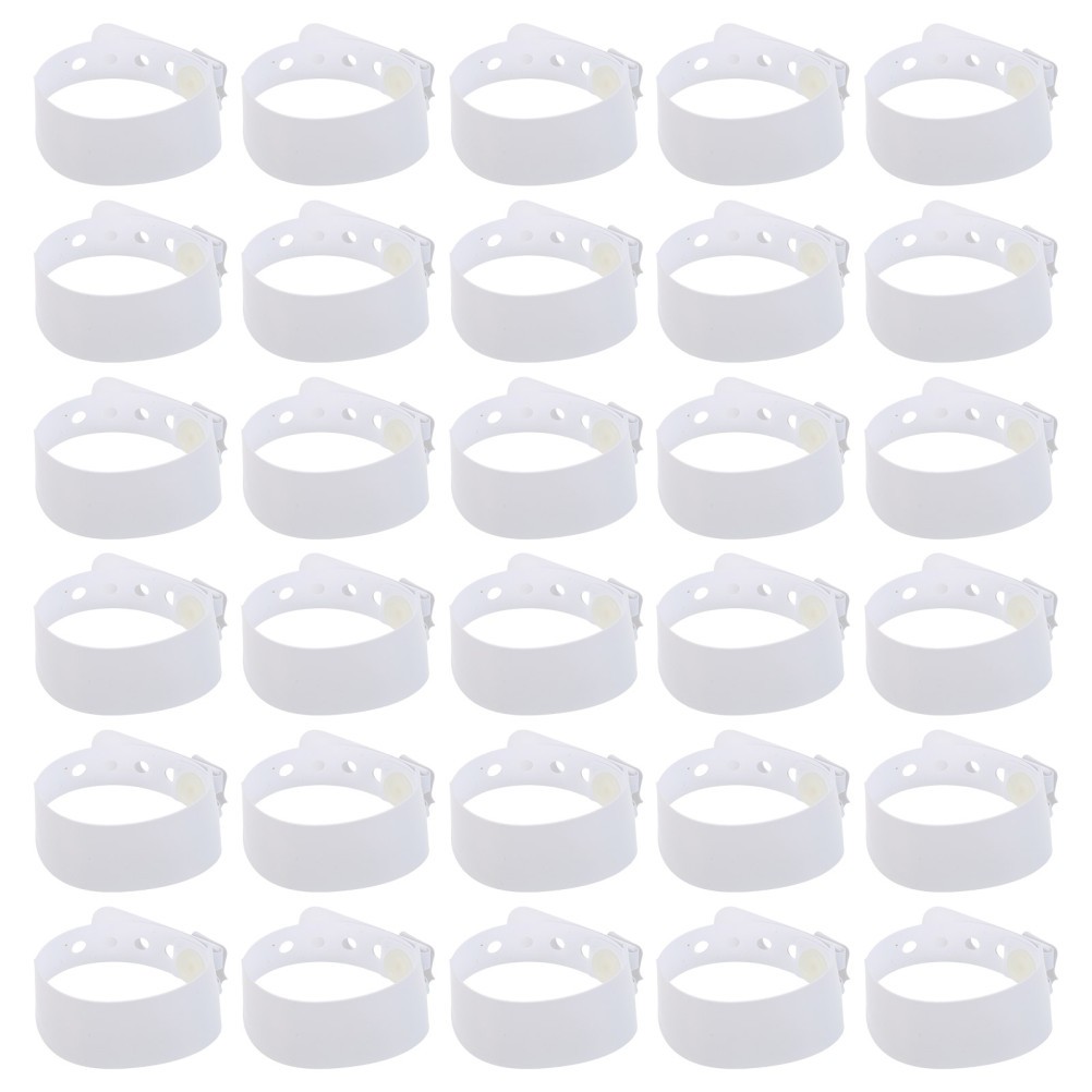 100 Pcs Patient Bands Hospital Wristbands Identification Bracelets
