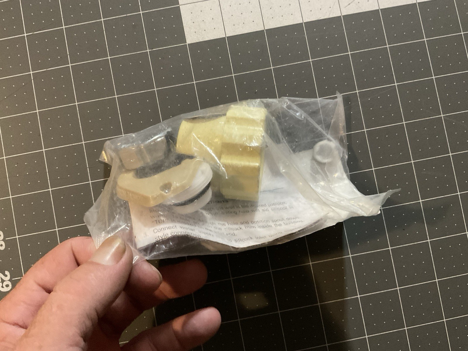 NIBCO RG5000K 95C Frost-Proof Sillcock Hardware Repair Kit, Screw, Siding Wedge