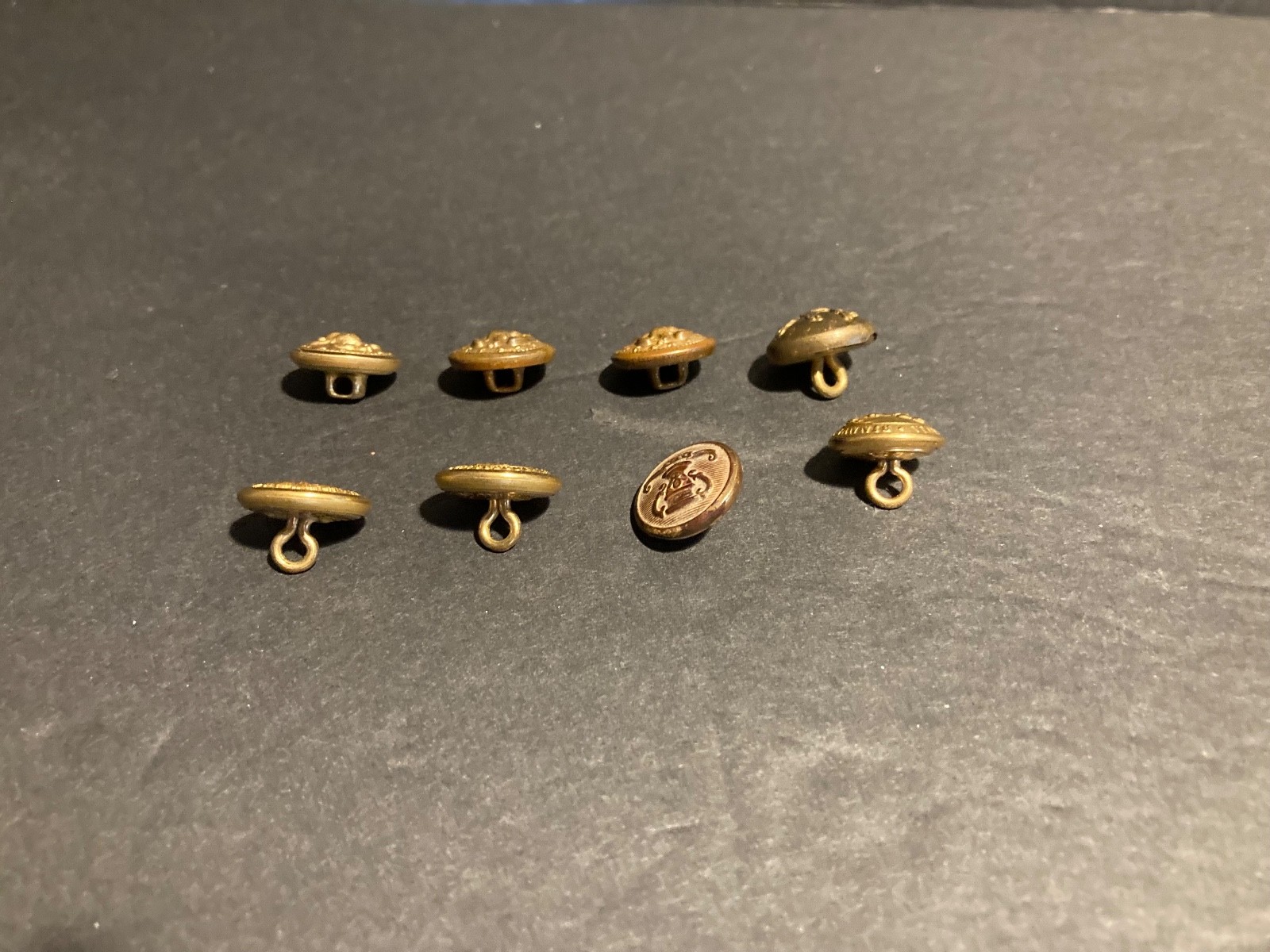 Civil War Reproduction Reenactment Coat Tunic Collar Cuff Buttons