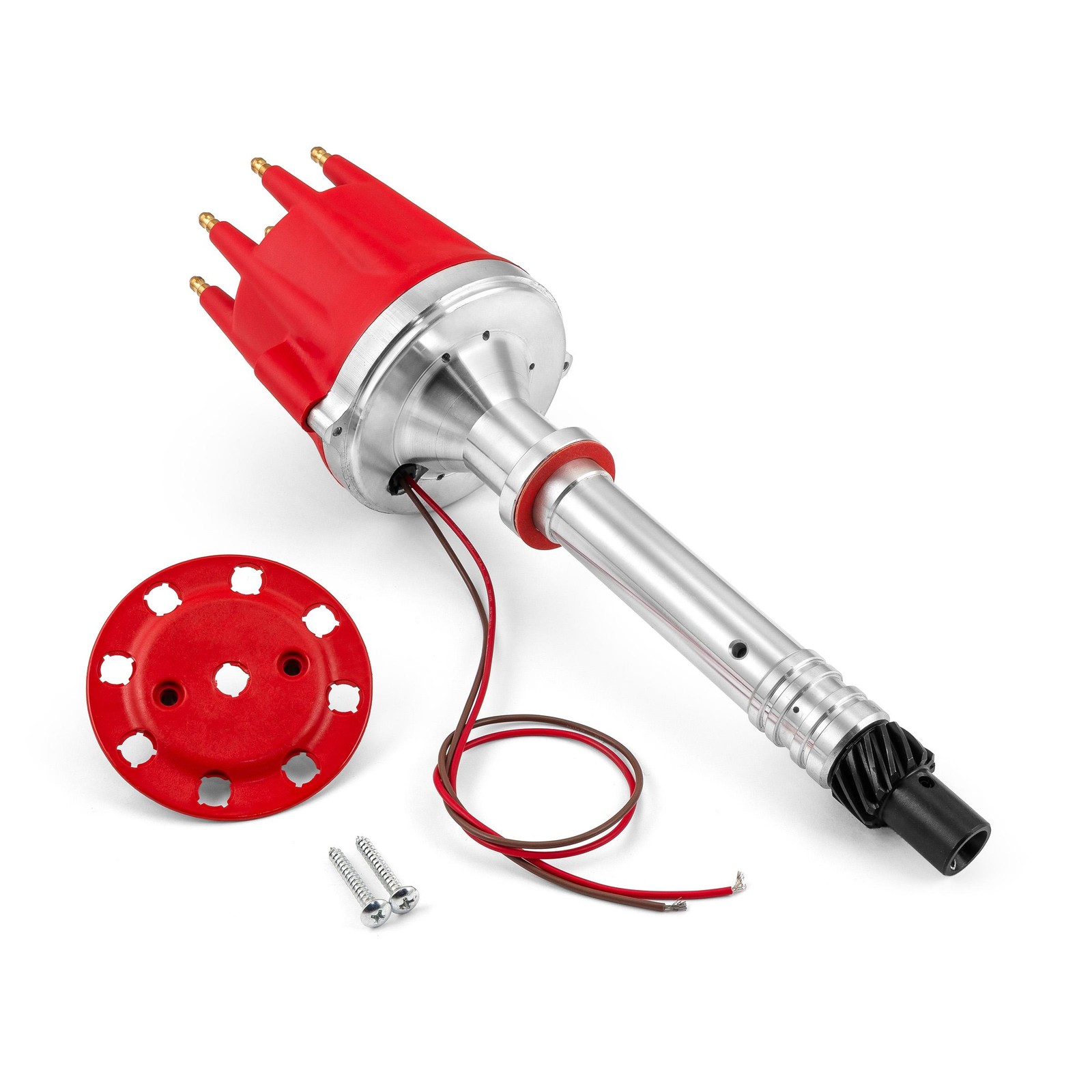 Chevy SBC 350 BBC 454 Pro Billet Aluminum Ready To Run MSD Style Cap