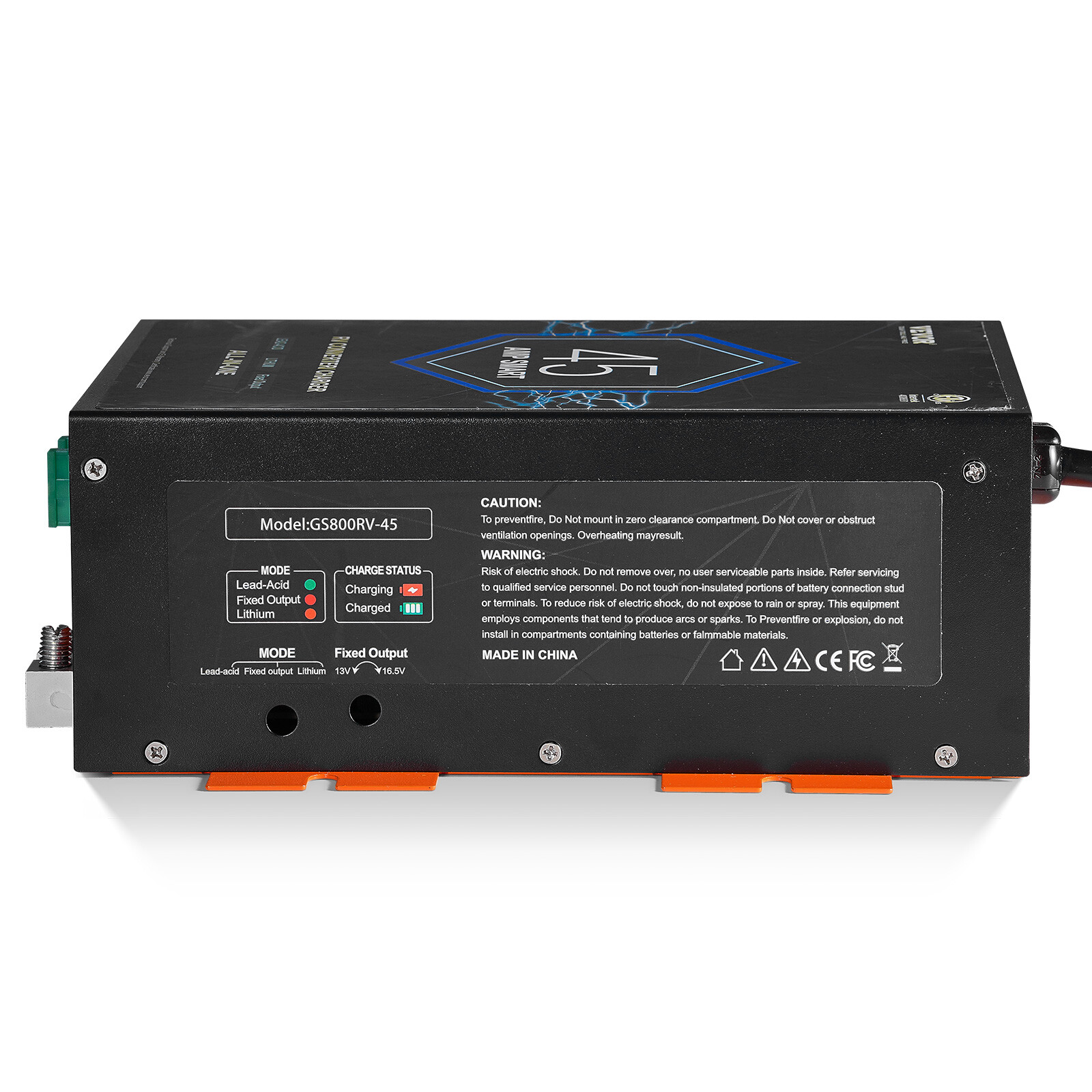 VEVOR RV Converter 45 Amp 110V AC to 12V DC RV Power Converter Battery Charger