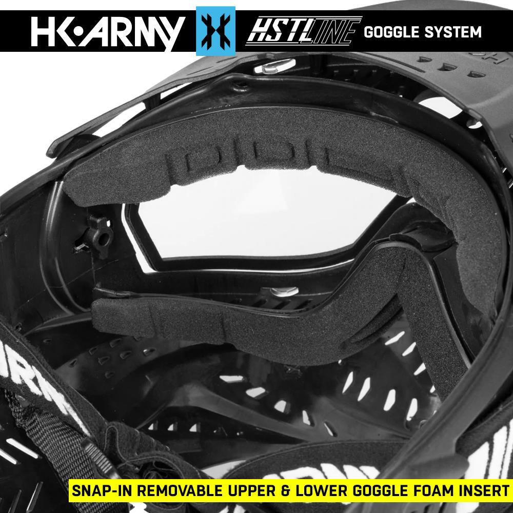CLEARANCE HK Army HSTL Goggle Thermal Dual Paned Paintball Mask - Black