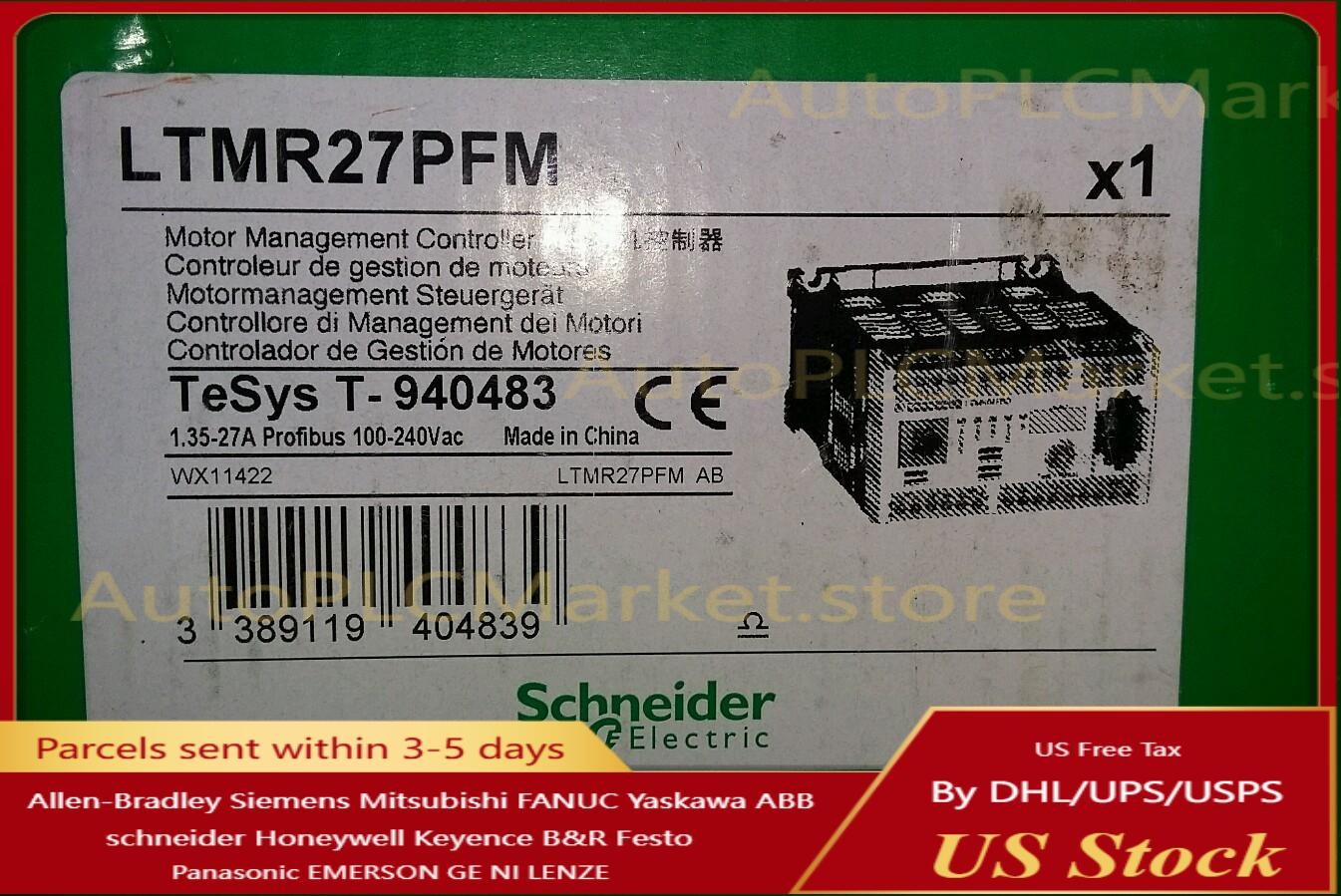 LTMR27PFM Telemecanique 100-240VAC Motor Controller Profibus