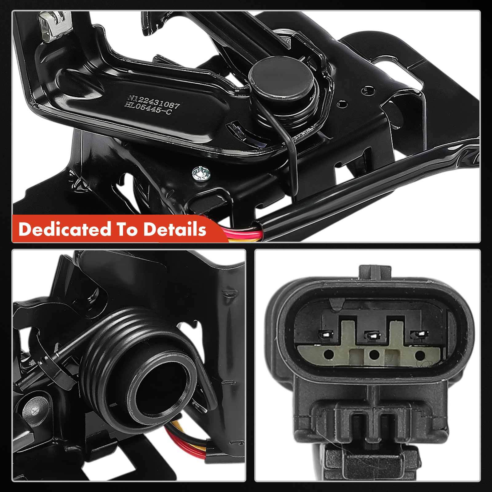 Front Side Hood Latch Lock for Chevy Silverado 1500 2019-2022 GMC Sierra 1500