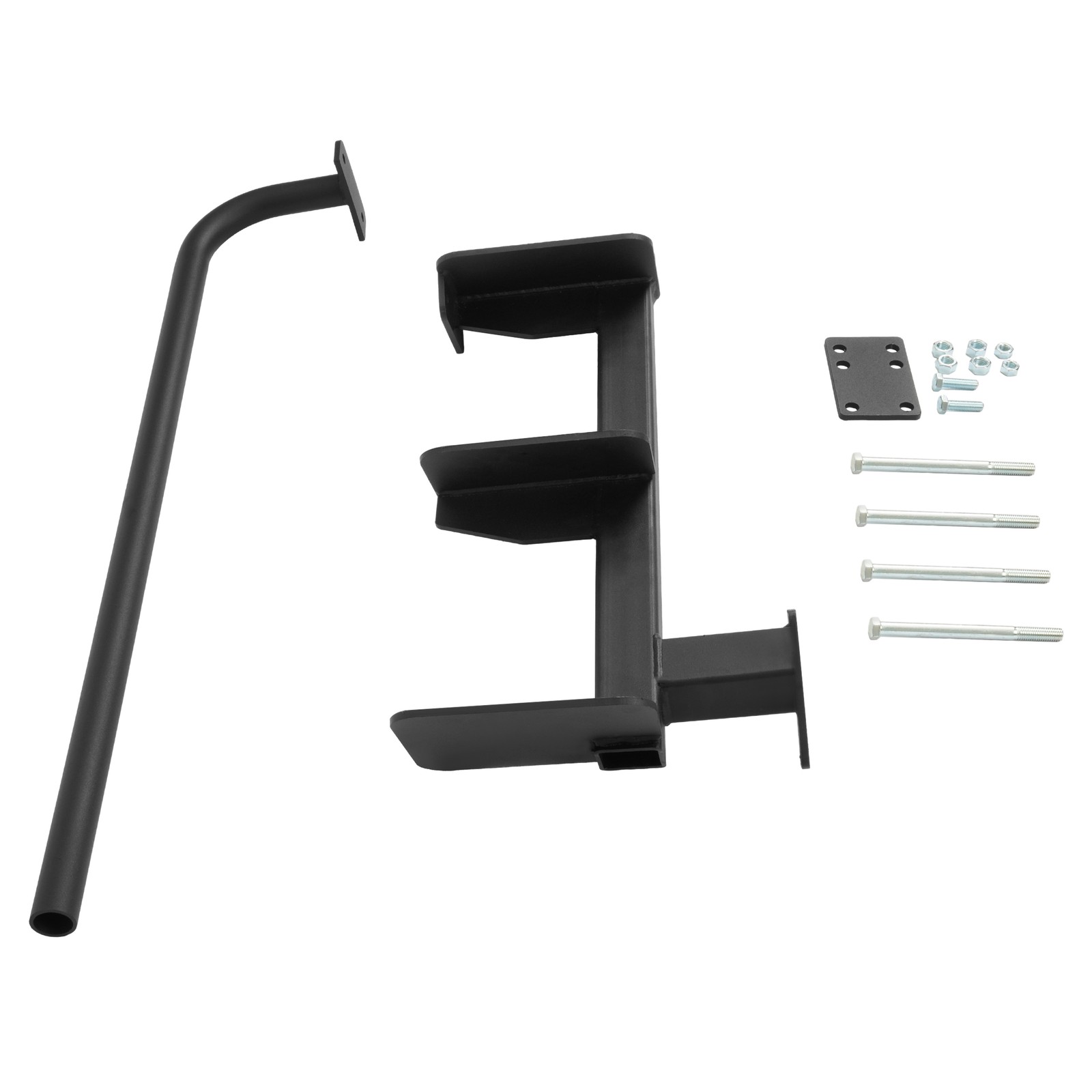 3-Step Boat Trailer Steps 460 lbs Side Mount Step For Universal Bass Boat