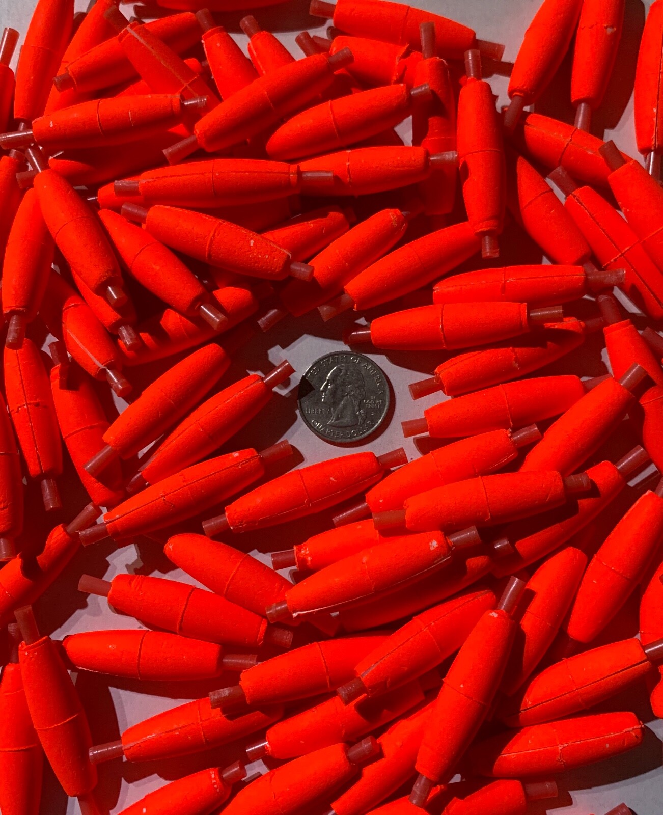 25 COMAL TACKLE Cigar Floats SLOTTED Choose 2" 2.5" 3" Lures Fishing Tackle