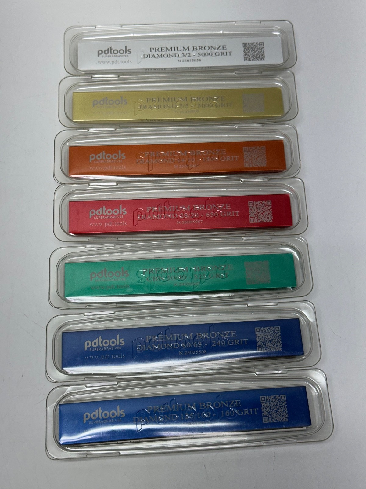 PDT Stone PREMIUM Bronze (Diamond) Sharpening Stones 1x6in CHOOSE GRIT