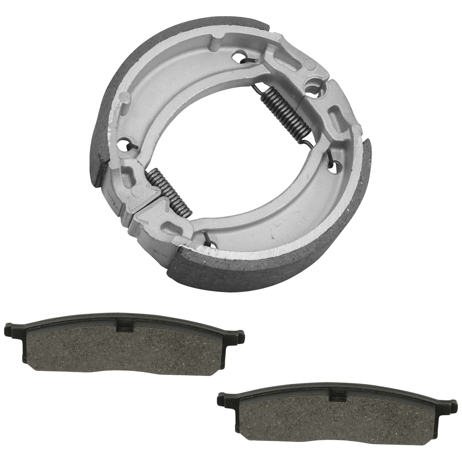 for Yamaha TTR125 TT-R125L LE E 2000-2020 Front Brake Pads & Rear Brake Shoes