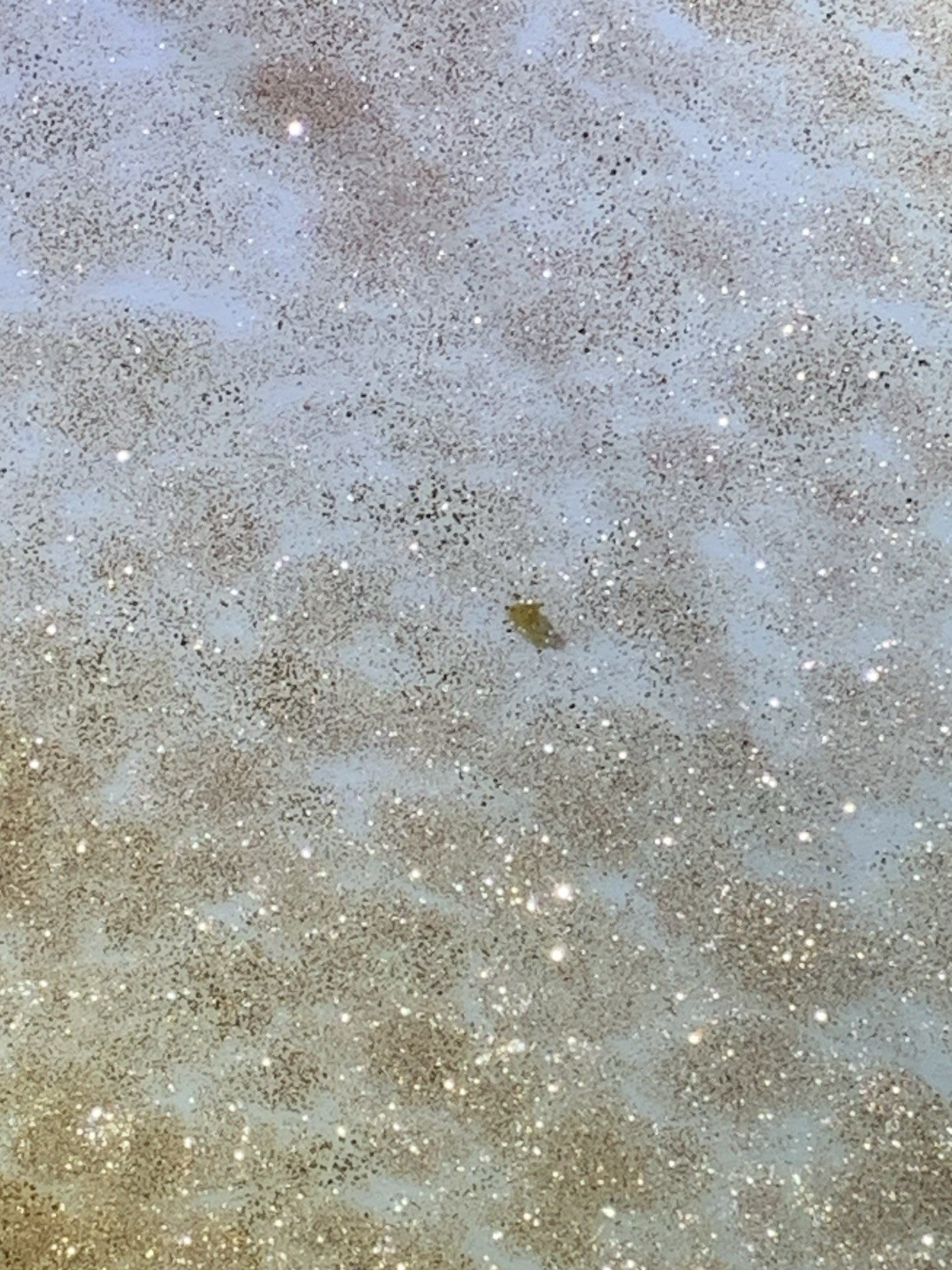 Vintage Murano Art Glass Alfredo Barbini Venetian Bowl Gold Fleck Candy Dish MCM