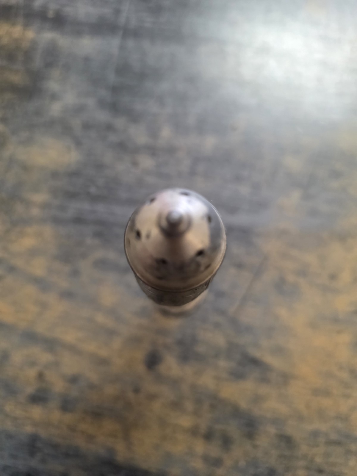 VINTAGE SILVER SALT SHAKER