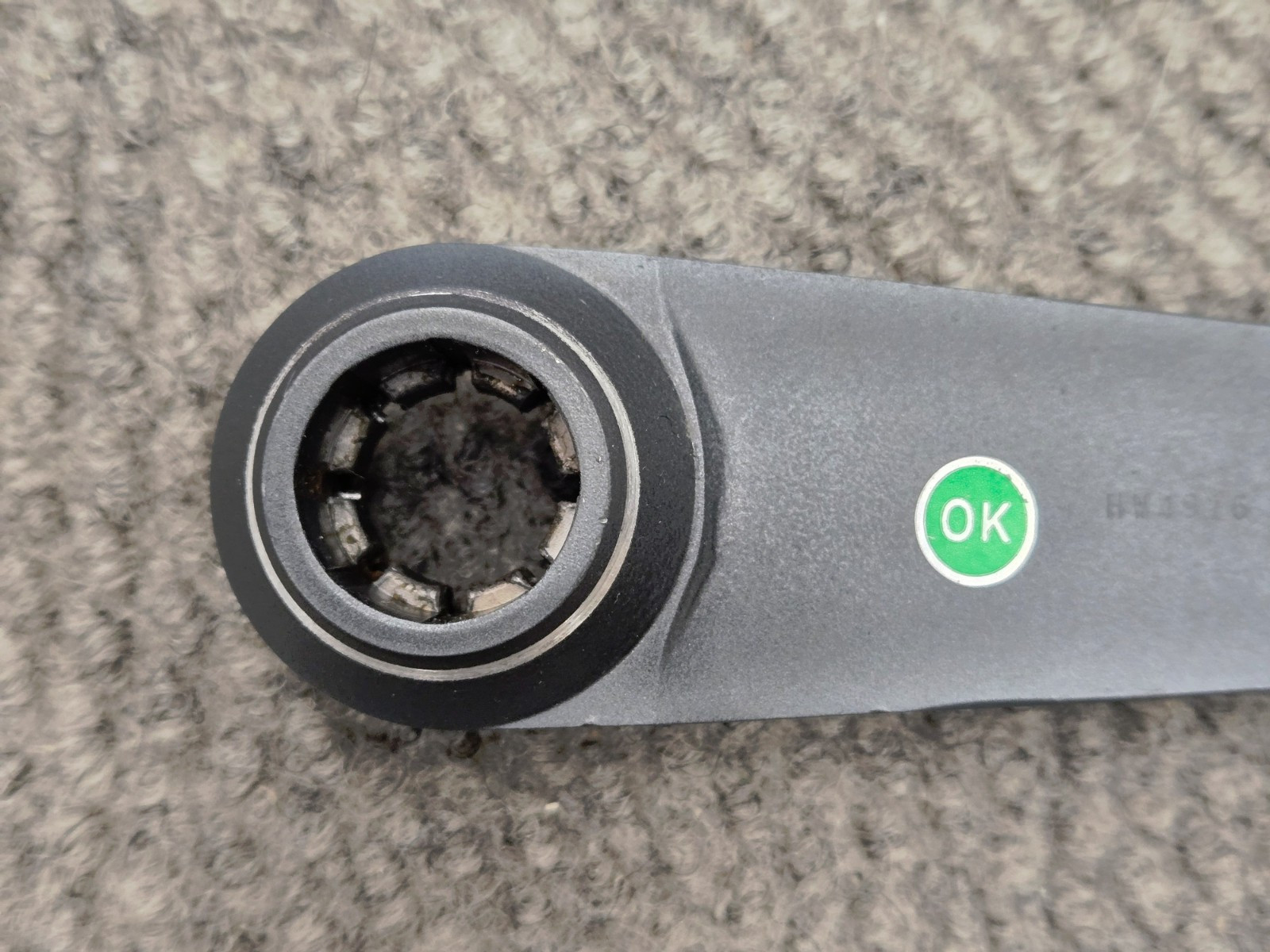 Vintage Shimano XTR FC-M951 Crankarms 180mm For Triple / Singlespeed Octalink V1