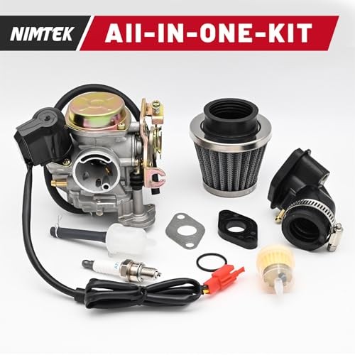 50cc Carburetor for 49cc 50cc GY6 4 Stroke Scooter Taotao Go Kart Moped PD18J