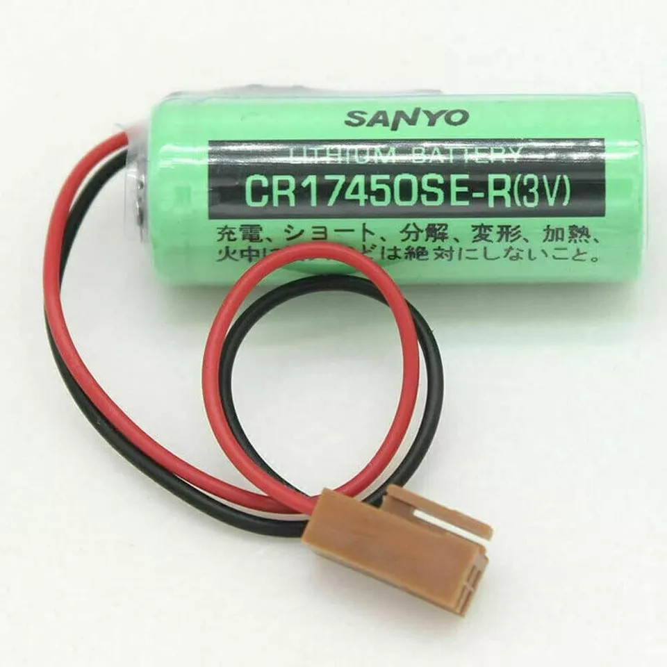 Lot CR17450SE-R 3V 2500mAh PLC Battery For FANUC A98L-0031-0012 CNC with Plug US