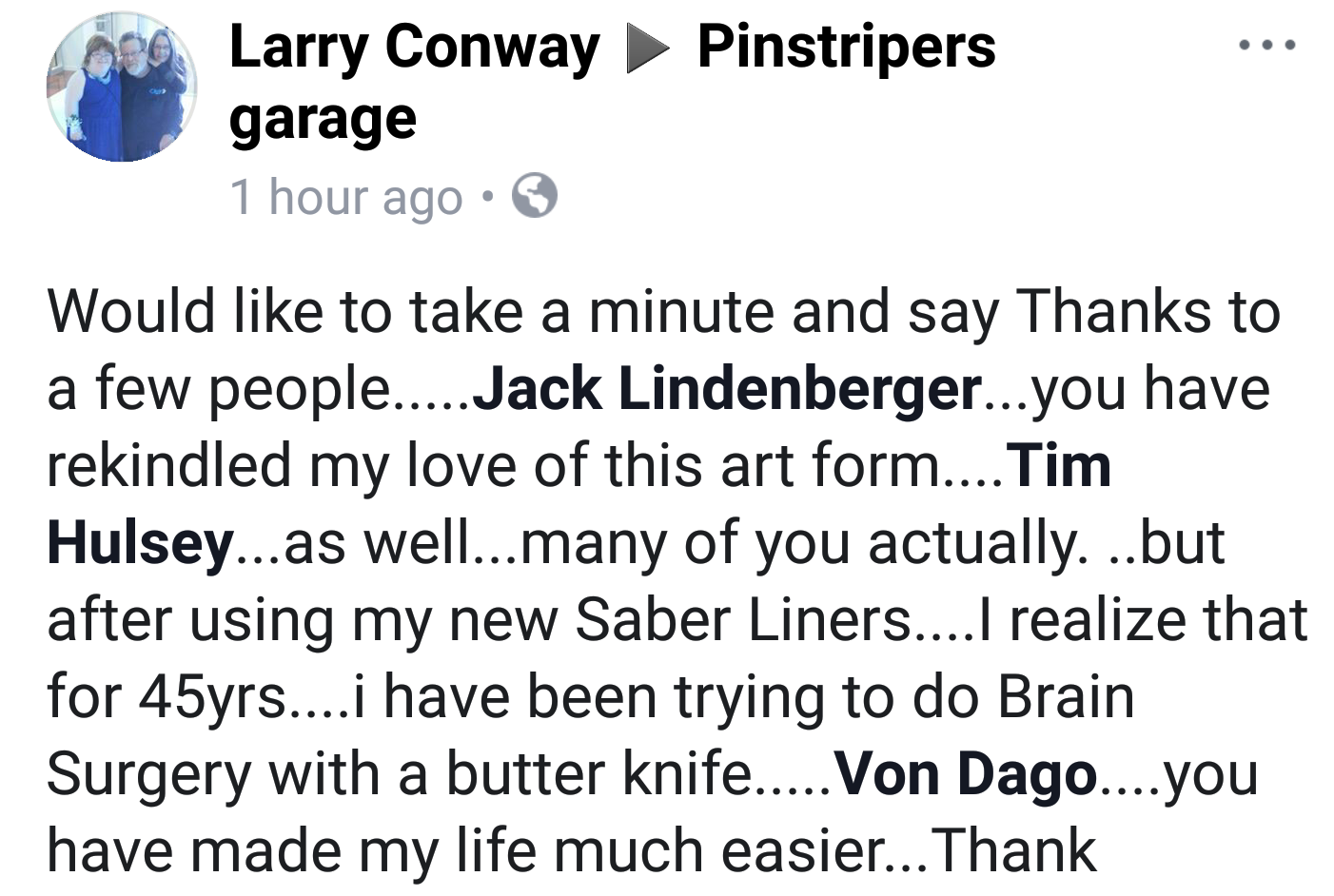 # 6 Lettering Outlining Brush by Andrew Mack - Von Dago "PRO SERIES"