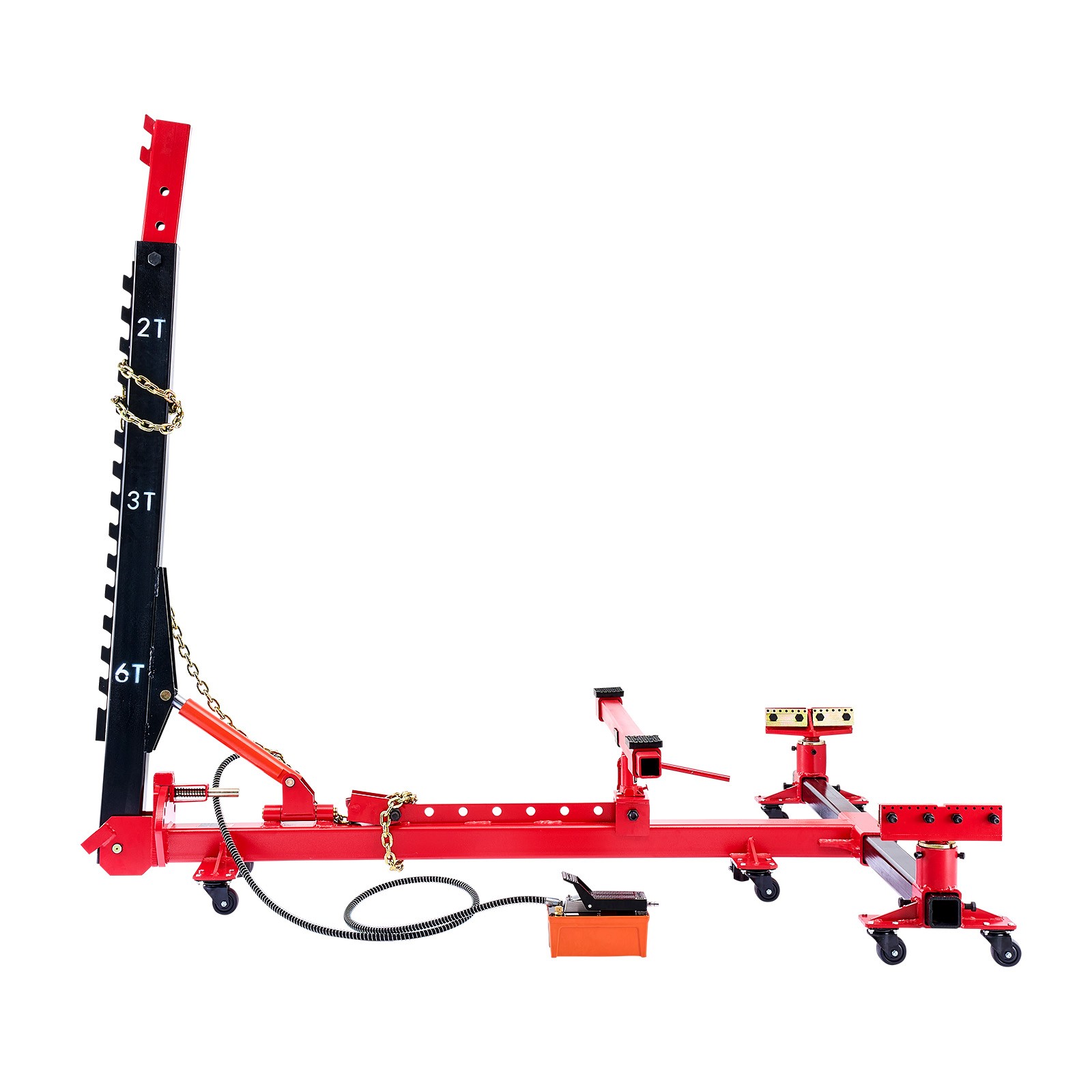 VEVOR Auto Body Frame Puller Straightener 6T Car Frame Machine 3T Airbag Jack
