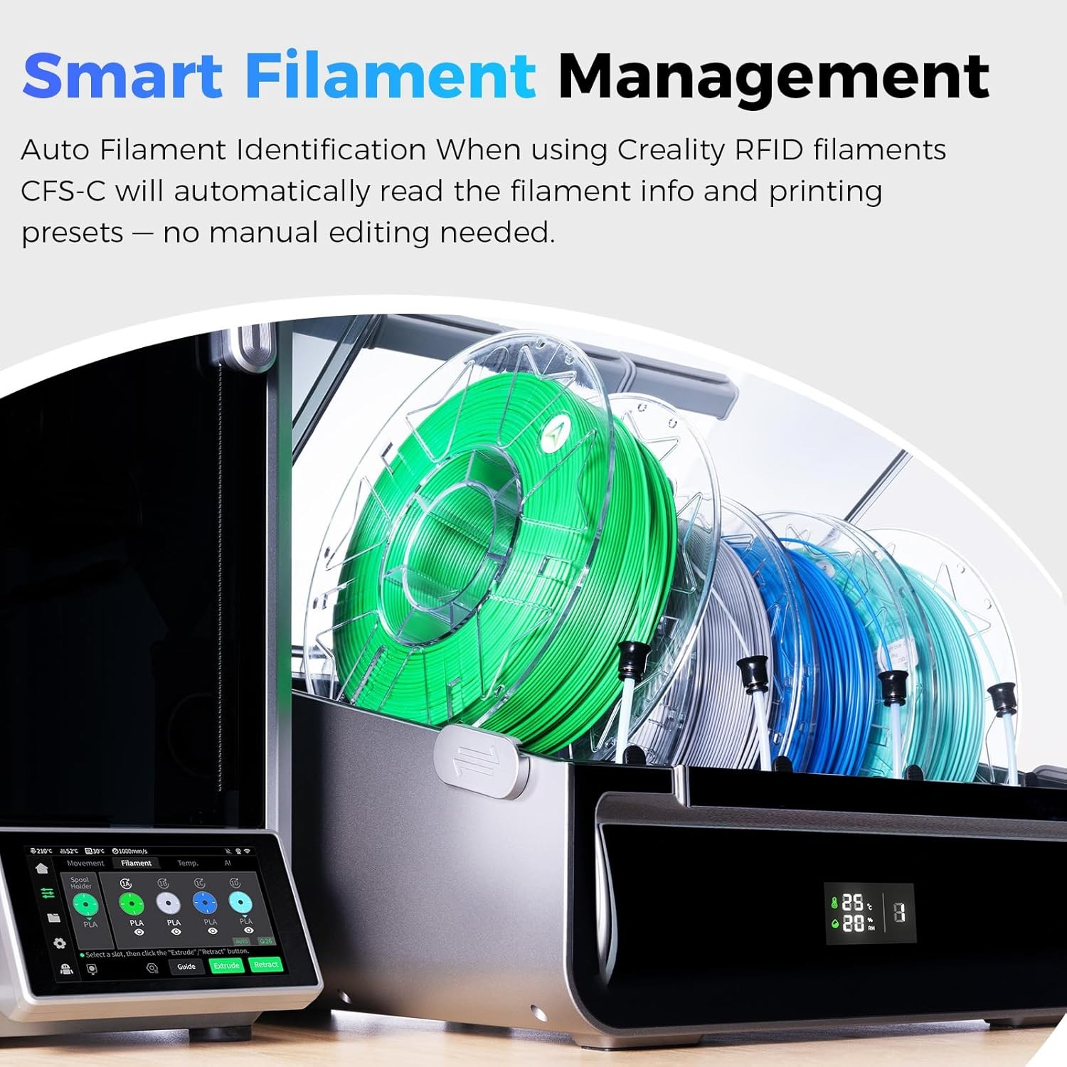 [OPEN BOX]Creality CFS-C Multicolor Printing Filament System For K1C/K1 Max