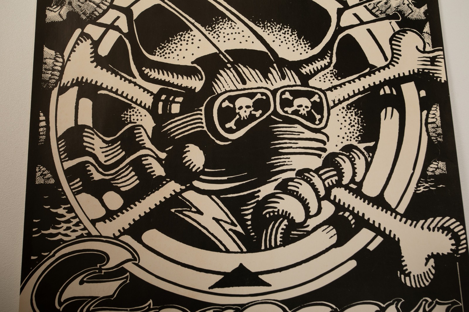 Grateful Dead Blue Cheer Concert Poster (HSE/JSF6) 1968 Shrine Rick Griffin 1st