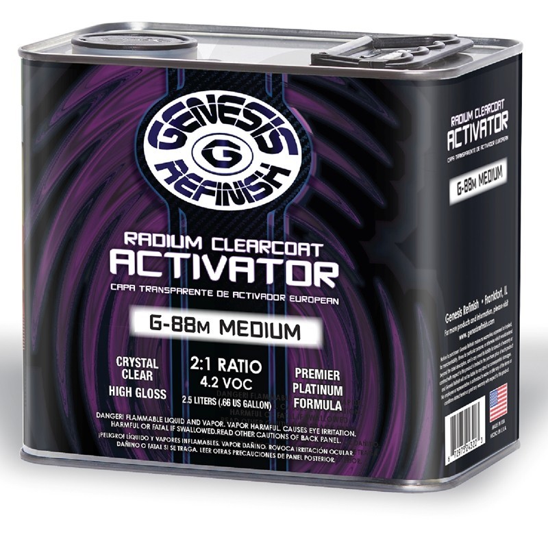 2K Urethane Clear Coat HS 2:1 7.5L Kit w/ Medium Hardener High Gloss