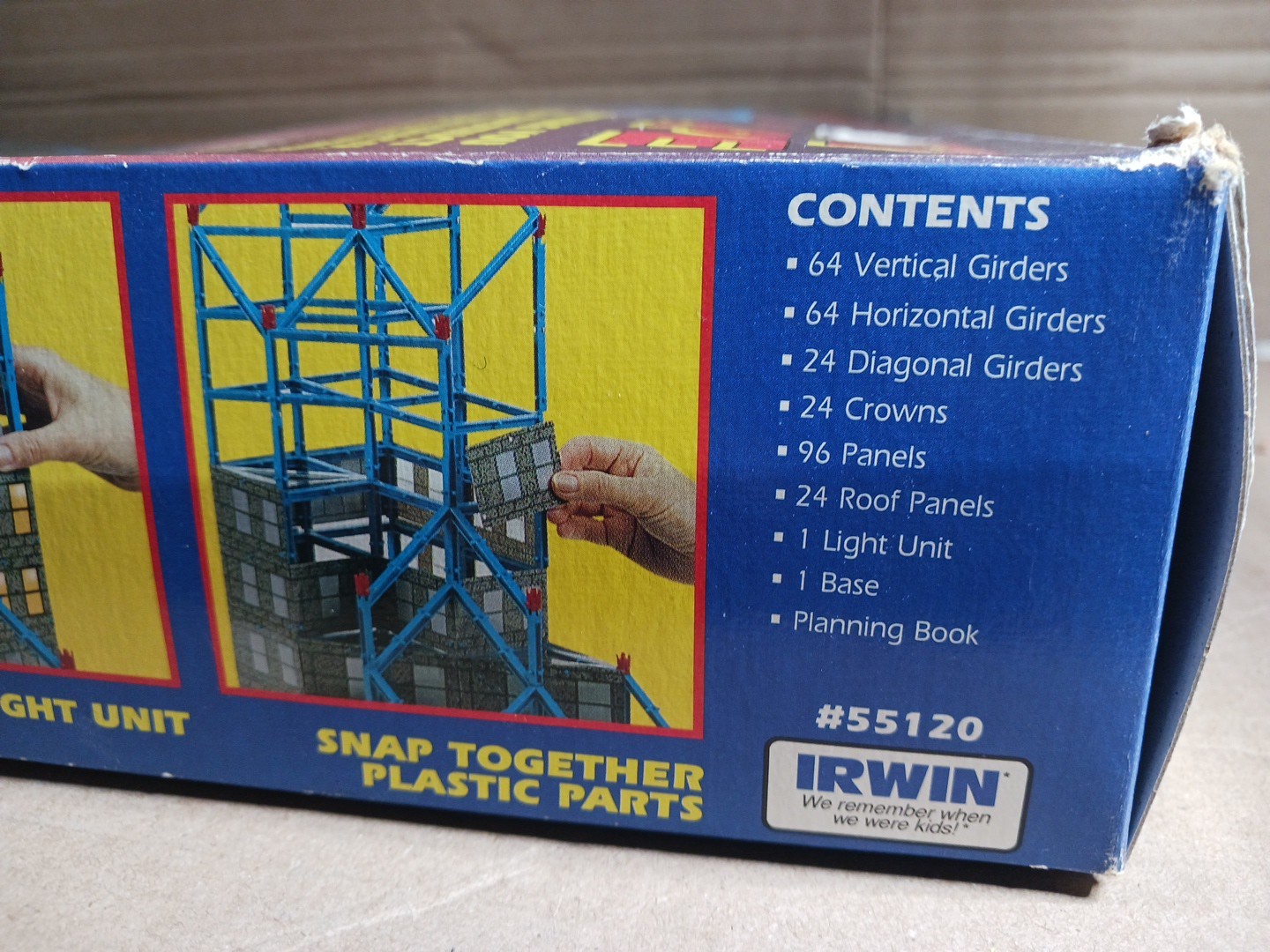 298 Irwin Girder & Panel Building System City Scape With Lights- Open Box 55120