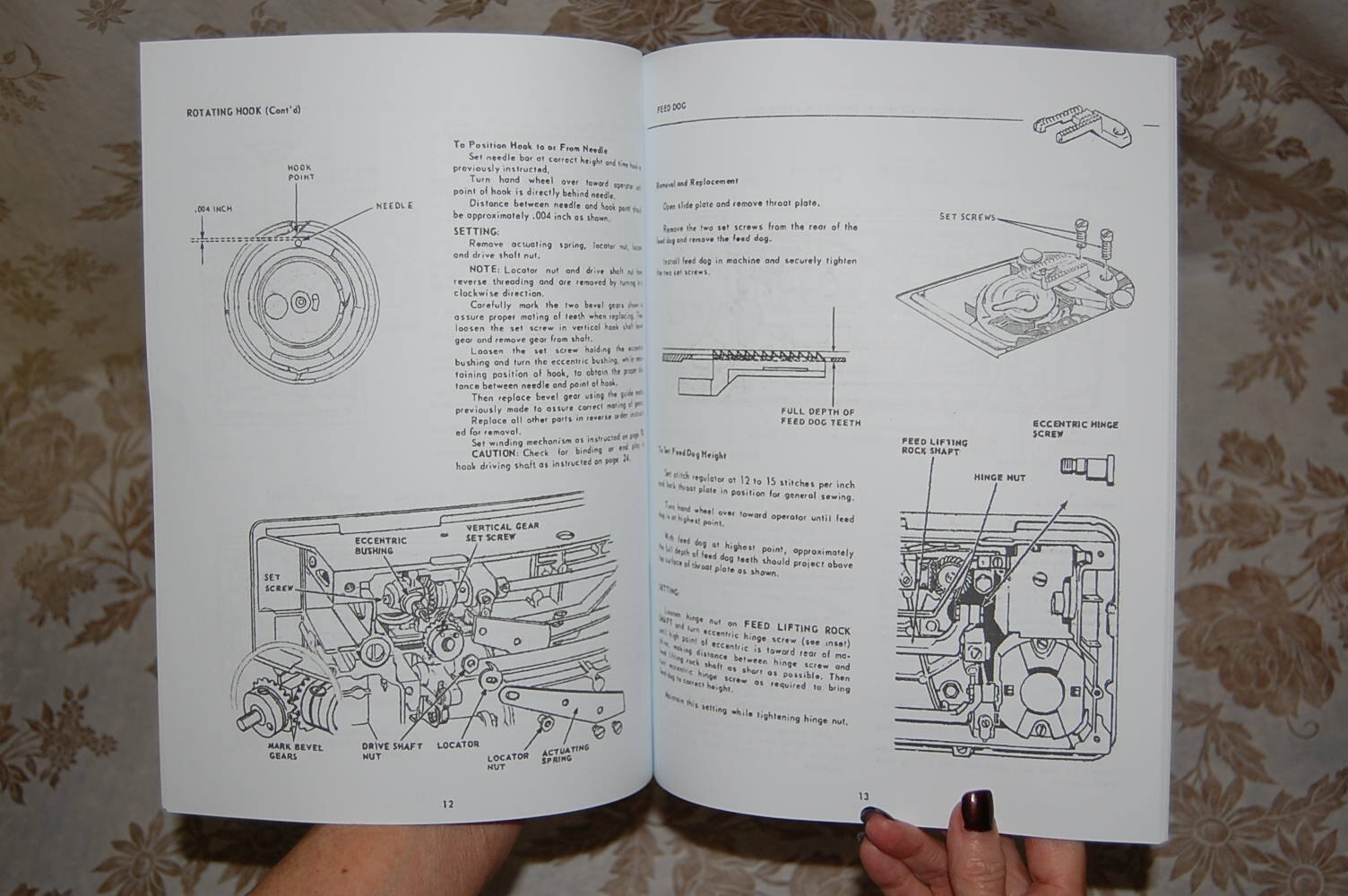 Professional Full Edition Service Manual for Singer 600 and 603 Sewing Machines.