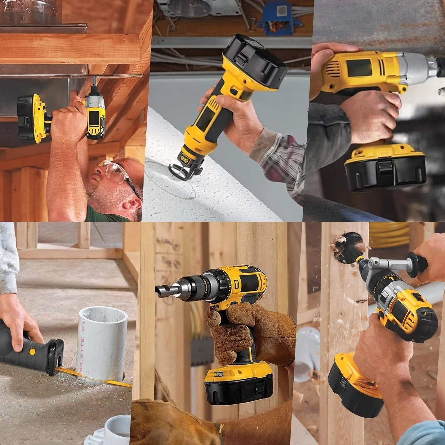 2PACK 18V For Dewalt 18 VOLT XRP DC9096 DC9098 Ni-Mh Battery DC9099 DC9096-2 7AH