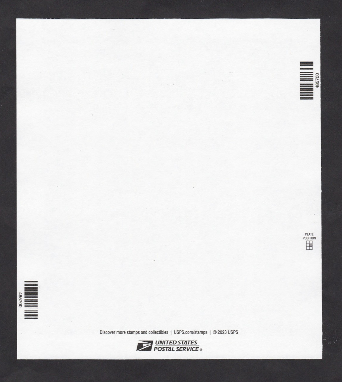 2024 Imperf 1st Continental Congress 1774 Forever Pane of 20 5939a Imperforate