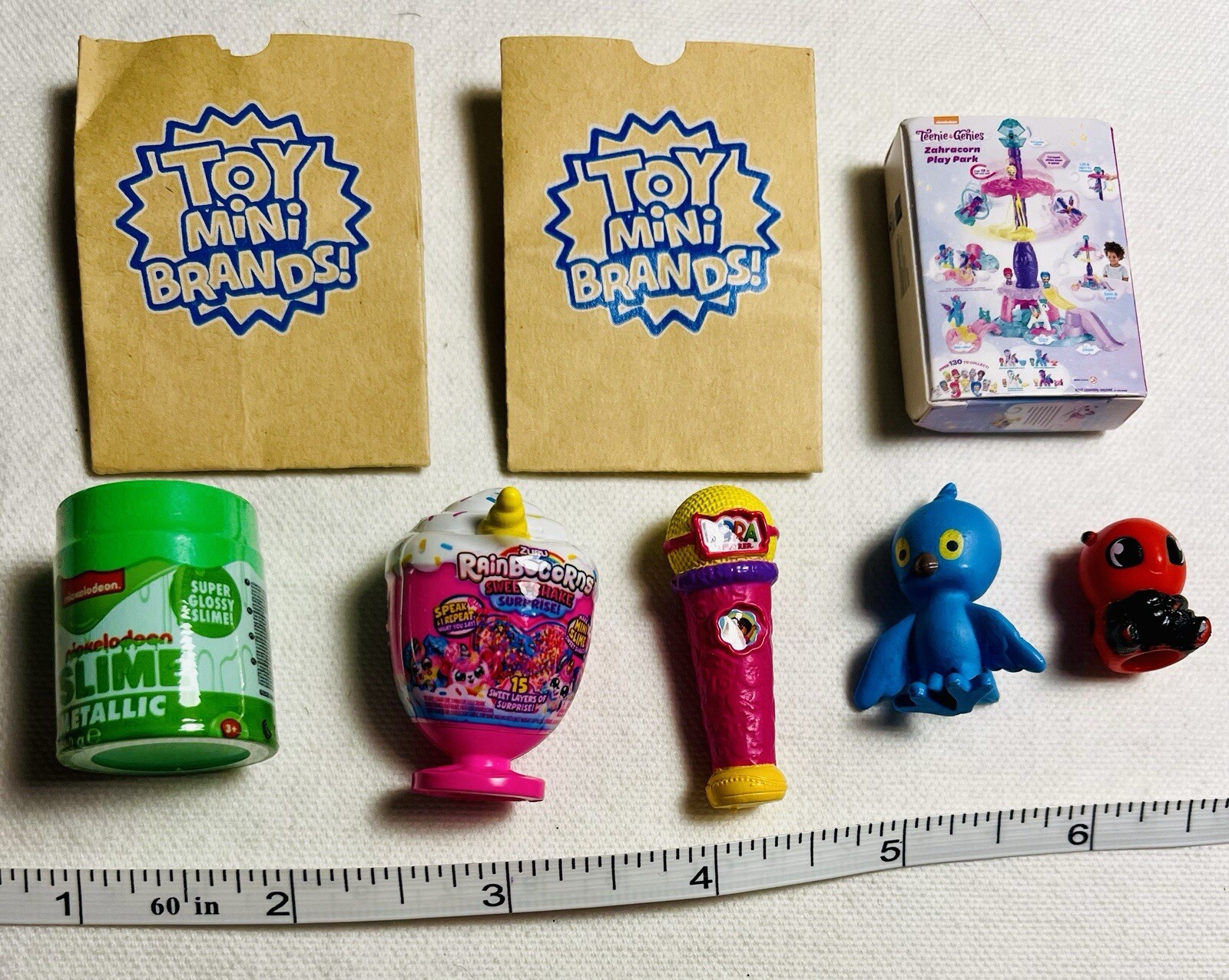 88 Piece + Girls Mixed Toy Lot Mini Dolls Pets Toys Food Mini Brands Figurines +