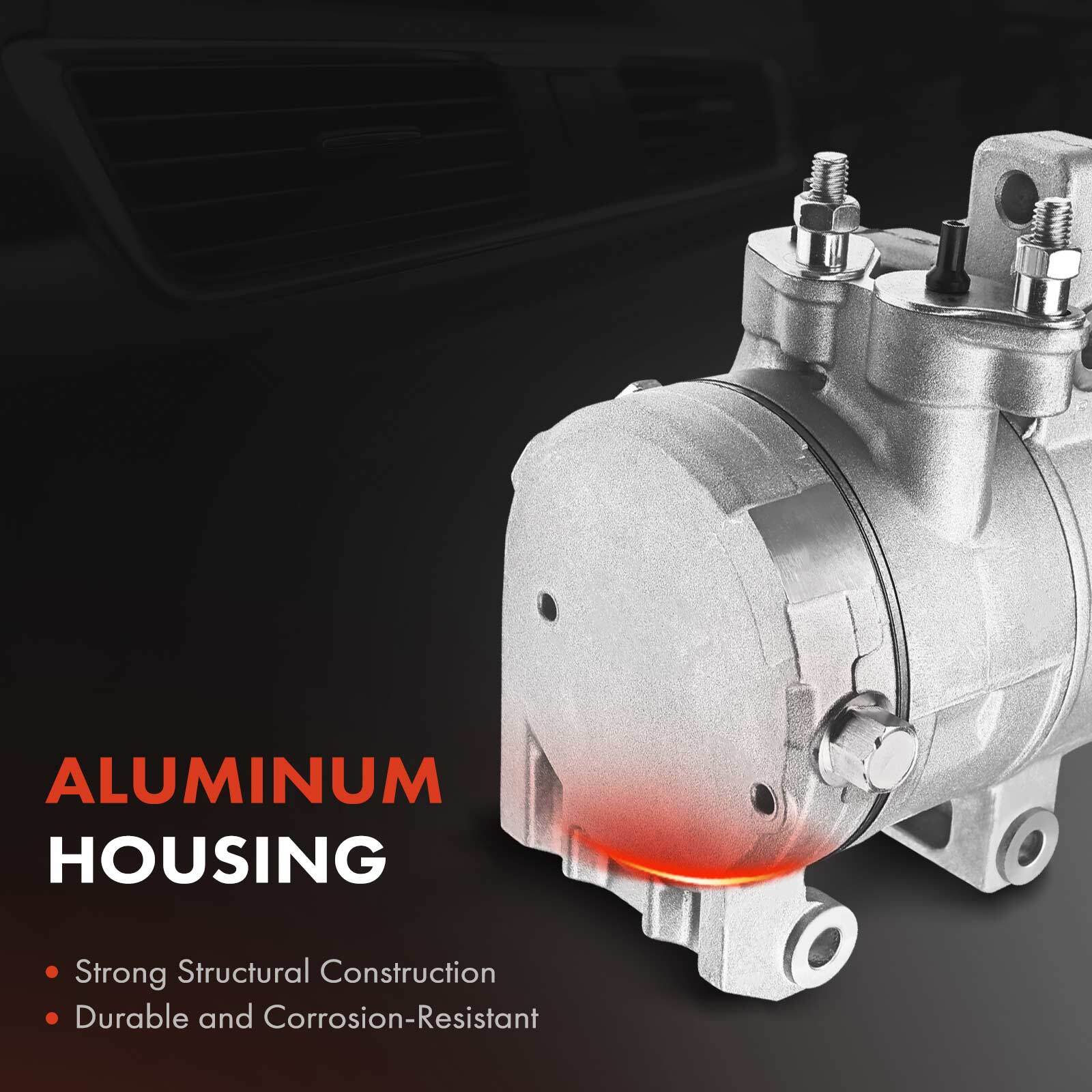 New AC Compressor with Clutch for Ford F-150 Lobo 2011 2012 2013 2014 V8 5.0L