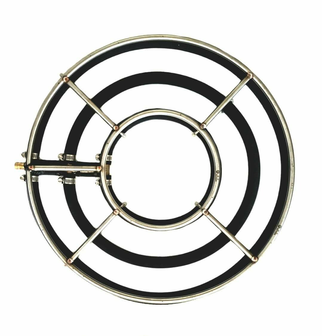 Pond Air Diffuser Stainless Steel Weighted Hydroponic Aerator KoiPond Tri Ring