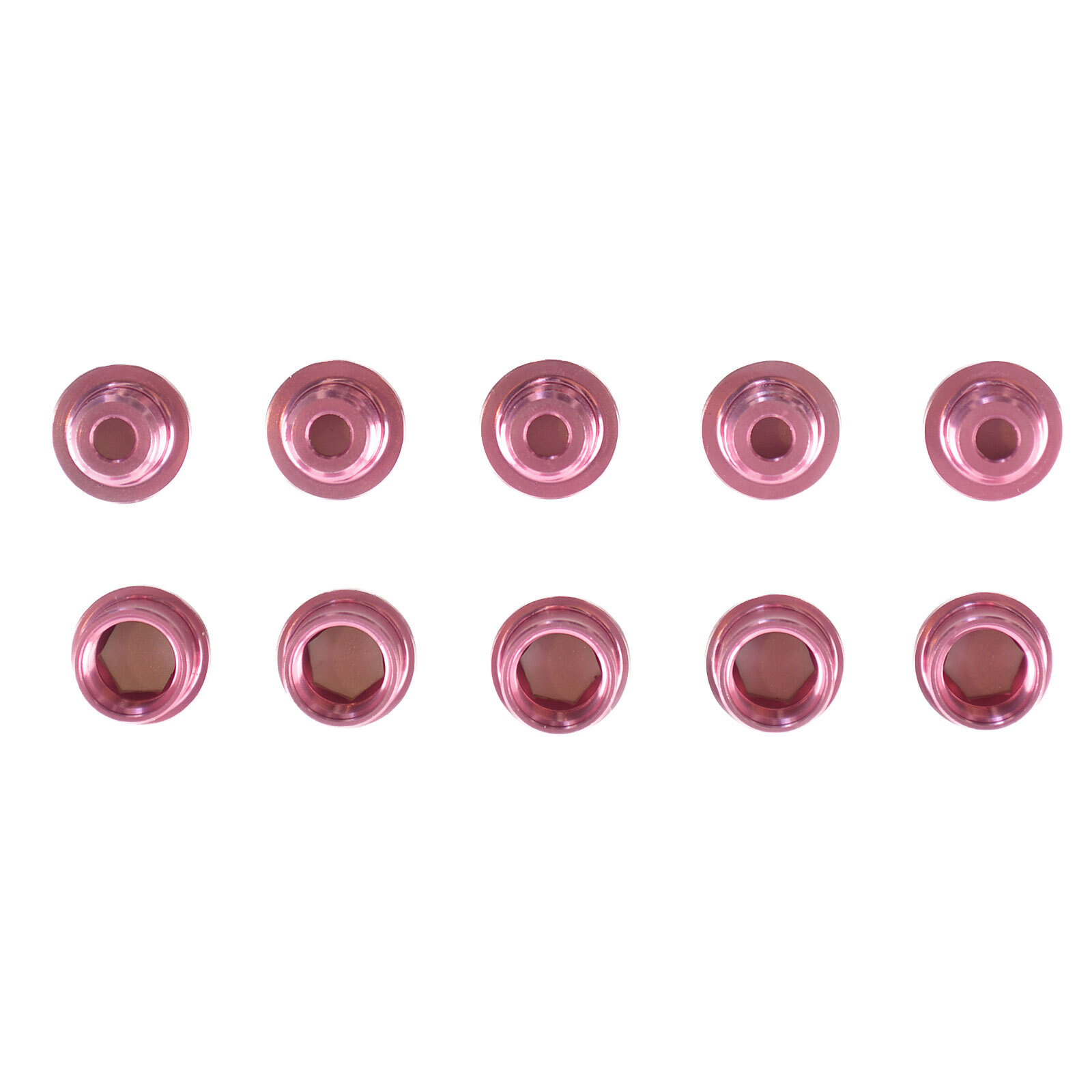 OMNI Racer WORLDS LIGHTEST Crankset Chainring Bolts Fits Shimano, Sram, BMX PINK