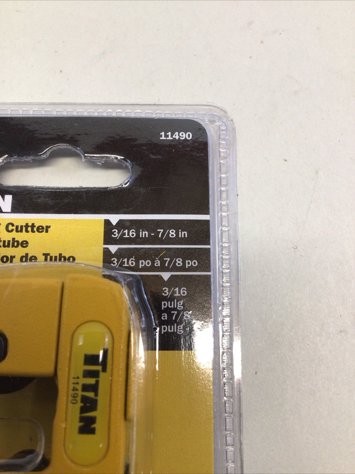 Titan Tools 11490 Mini Tubing Cutter 1/8in To 7/8in